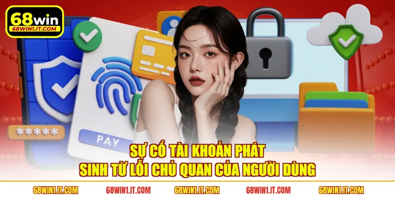 Sự cố tài khoản phát sinh từ lỗi chủ quan của người dùng 