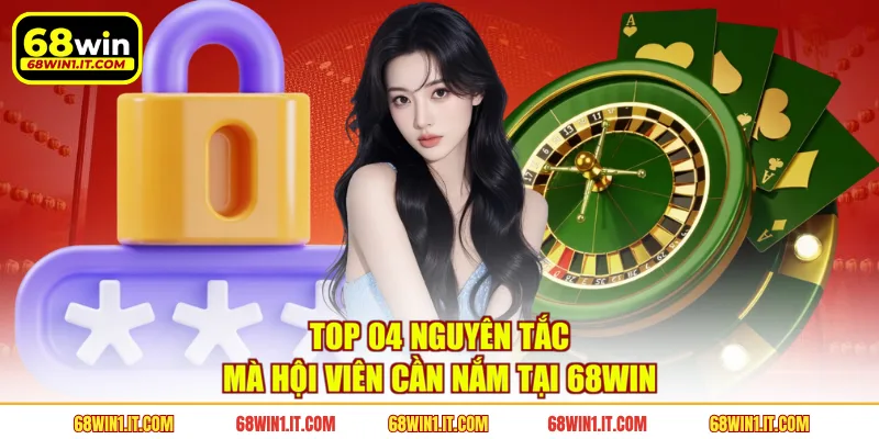 Top 04 nguyên tắc mà hội viên cần nắm tại 68WIN